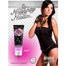 So Naughty Nude 2 in 1 Sunless Ad